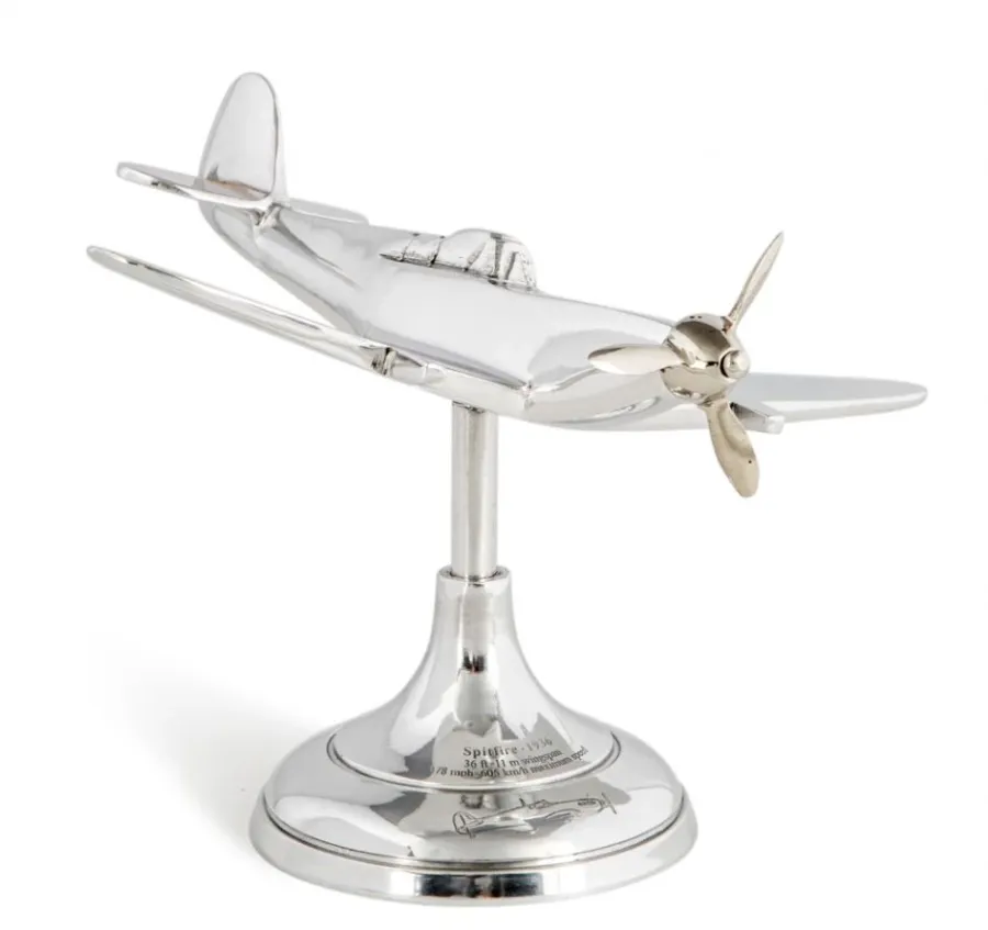 obrazek 1 Miniaturka samolotu myśliwskiego Spitfire z aluminium