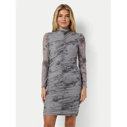 Zdjęcie Noisy May Sukienka codzienna Iggy 27031596 Szary Slim Fit