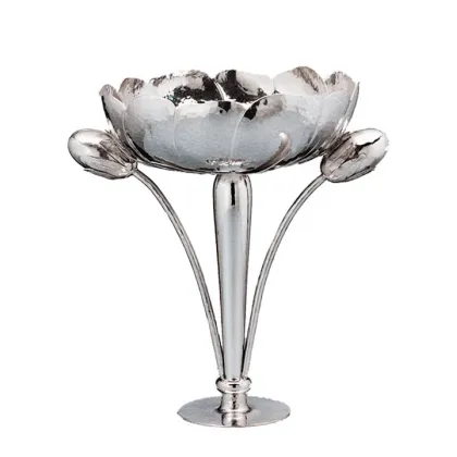 Zdjęcie Stylowa miska wykonana ze srebra w kształcie kwiatu - Pampaloni