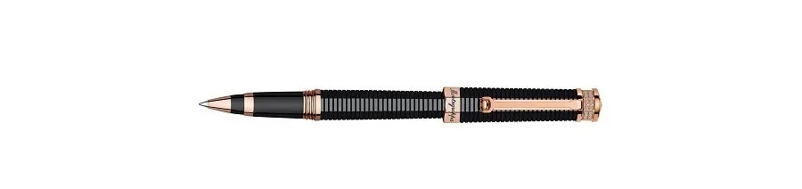 obrazek 2 Długopis Black Rose Gold NeroUno Linea Crystal Montegrappa