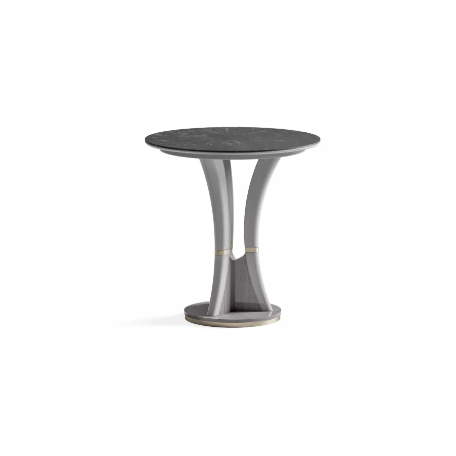 obrazek 1 Okrągły wysoki stolik kawowy do salonu