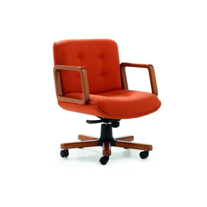 Zdjęcie Ekskluzywny fotel Vintage, czerwony