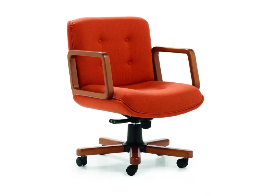 obrazek 1 Ekskluzywny fotel Vintage, czerwony