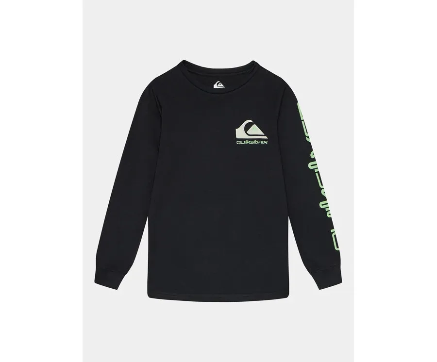 obrazek 1 Quiksilver Bluzka Omnilogo Tees EQBZT04665 Czarny Regular Fit