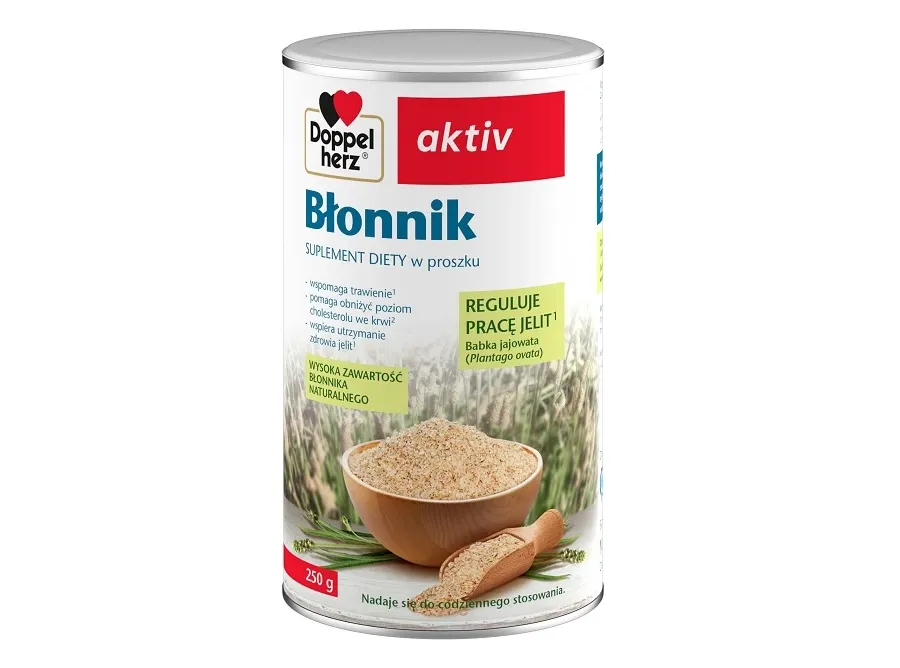 obrazek 1 Doppelherz Aktiv Błonnik Proszek 25 g DOPPELHERZ
