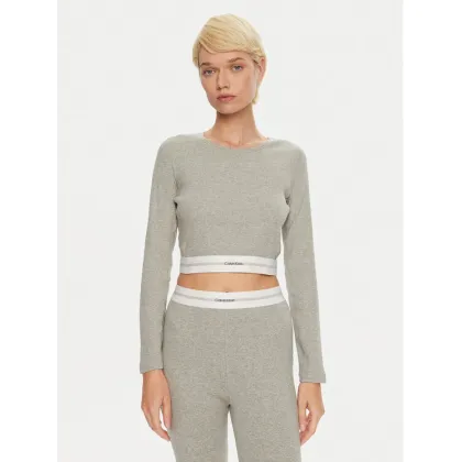 Zdjęcie Calvin Klein Underwear Bluzka 000QS7217E Szary Slim Fit