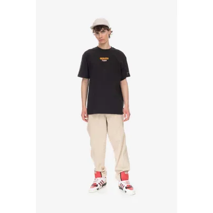 Zdjęcie Puma t-shirt bawełniany kolor czarny z nadrukiem 539158.51-CZARNY
