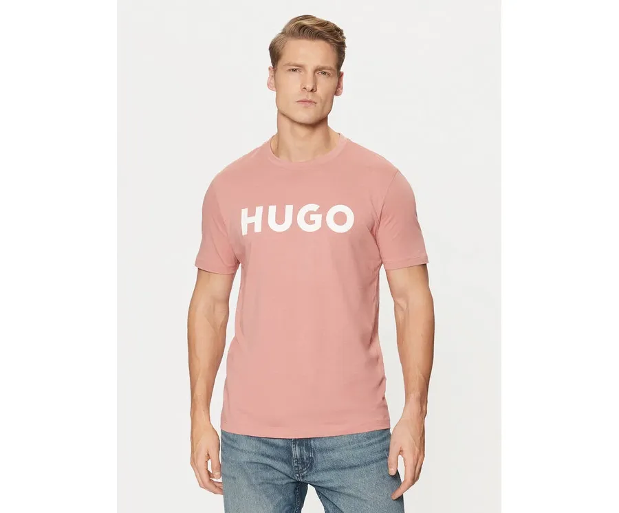 obrazek 1 HUGO T-Shirt Dulivio 50467556 Różowy Regular Fit