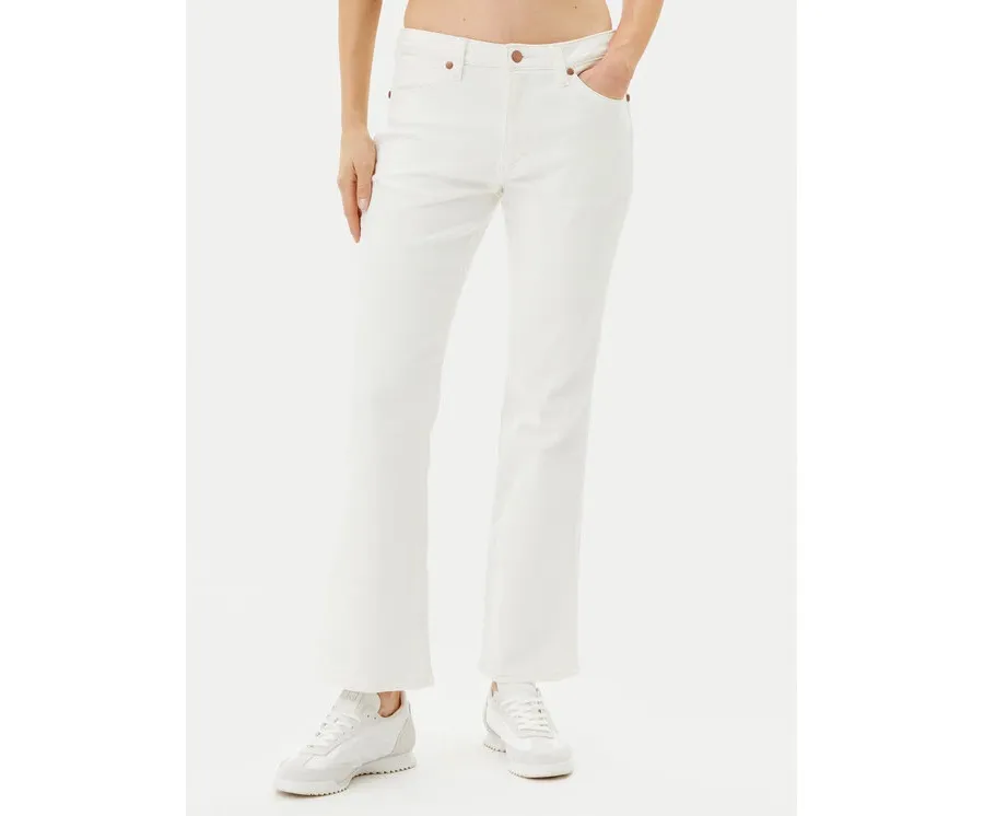 obrazek 1 Wrangler Jeansy 112362665 Biały Bootcut Fit
