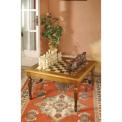Picture Chess table with a compartment for pieces Creazioni Morini