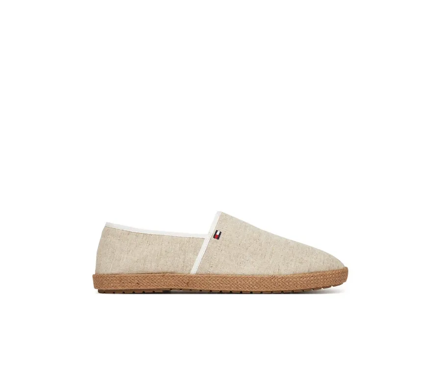 obrazek 1 Tommy Hilfiger Espadryle Hilfiger Chambray Espadrille FM0FM05391 Écru