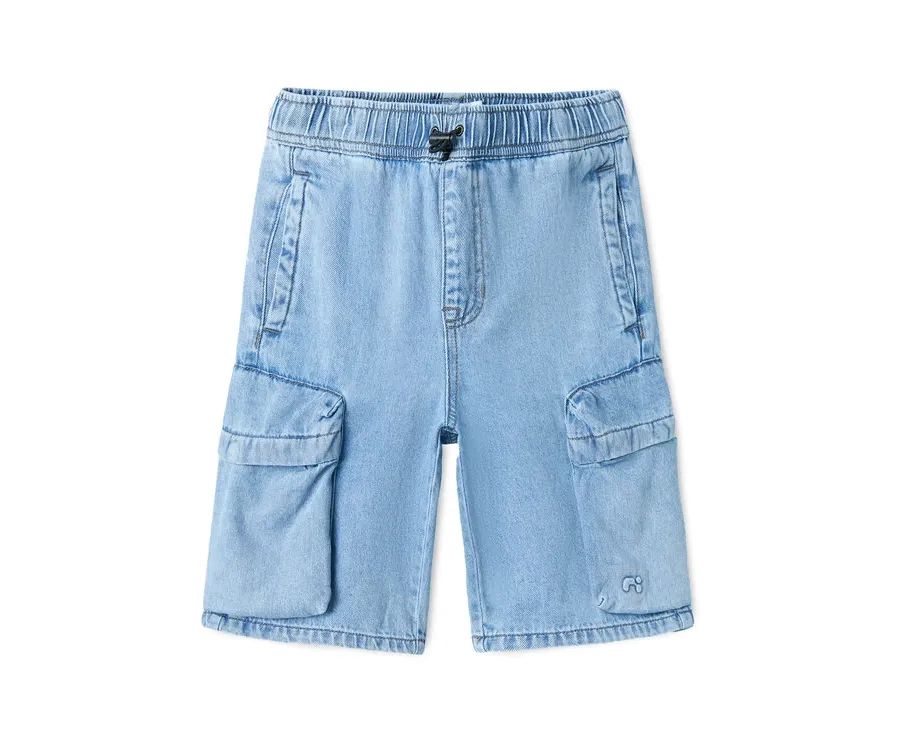 obrazek 1 NAME IT Szorty jeansowe Ben 13240411 Niebieski Baggy Fit