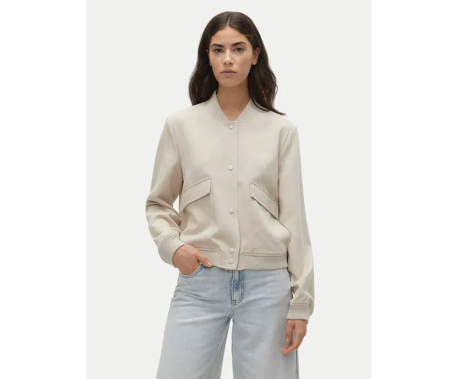 obrazek 1 Vero Moda Kurtka bomber Amala 10307303 Beżowy Regular Fit