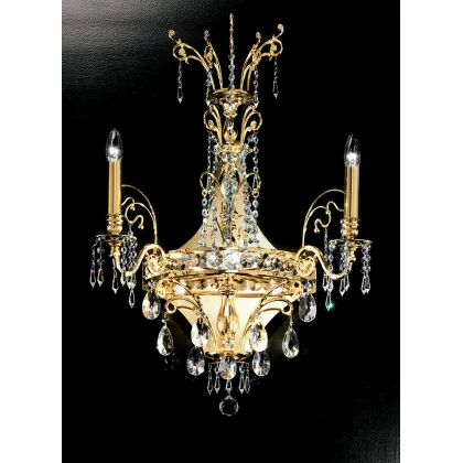 Zdjęcie Niesamowity żyrandol z kryształami asfour lub swarovski