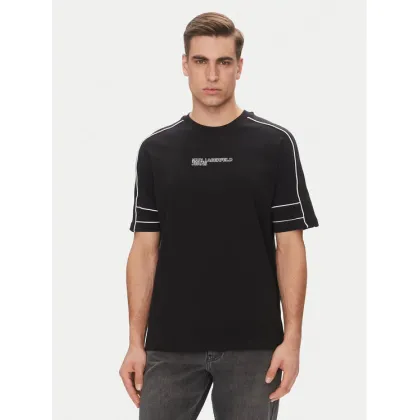 Zdjęcie Karl Lagerfeld Jeans T-Shirt A2M17052 Czarny Relaxed Fit