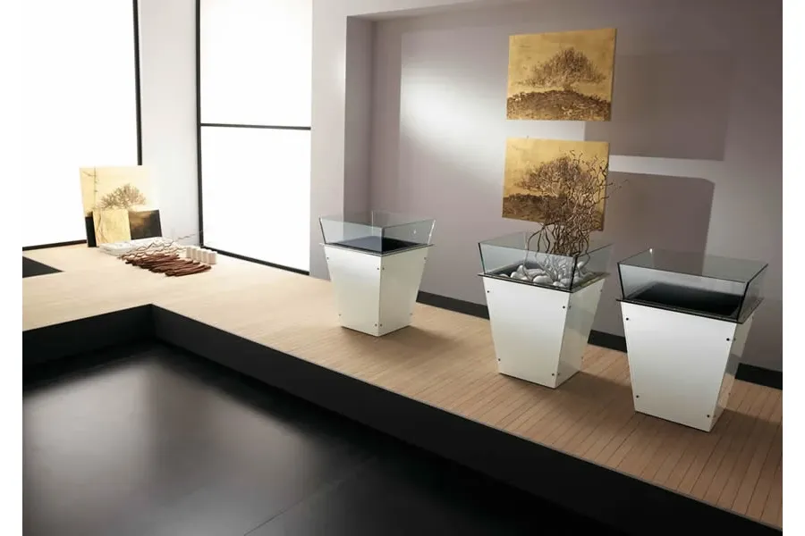 obrazek 3 Dekoracyjna szklana donica do domu - Tonelli Design