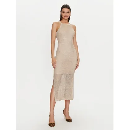 Zdjęcie Guess Sukienka letnia W4YK50 Z37G0 Beżowy Regular Fit