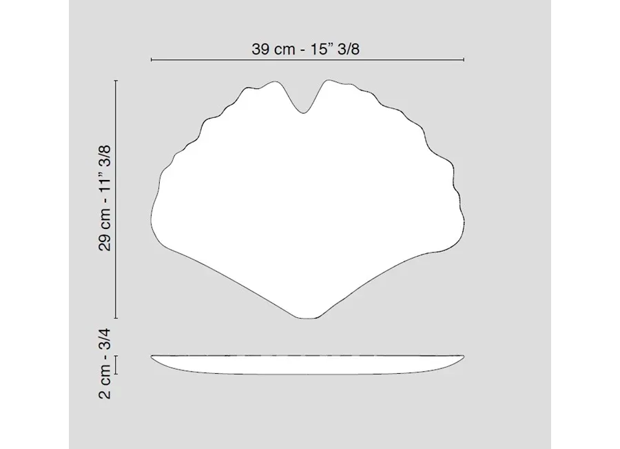 picture 4 Modern shell plate for avant-garde table by VG