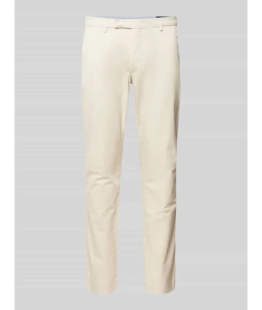 obrazek 1 Spodnie materiałowe z wpuszczanymi kieszeniami w stylu francuskim