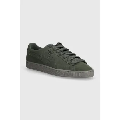 Zdjęcie Puma sneakersy zamszowe Suede Lux kolor zielony 395736