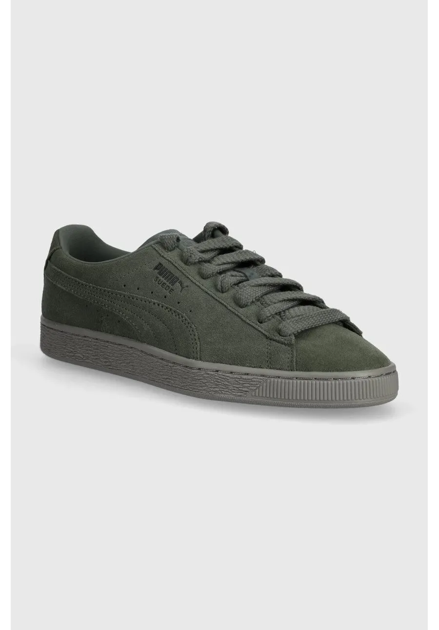 obrazek 1 Puma sneakersy zamszowe Suede Lux kolor zielony 395736