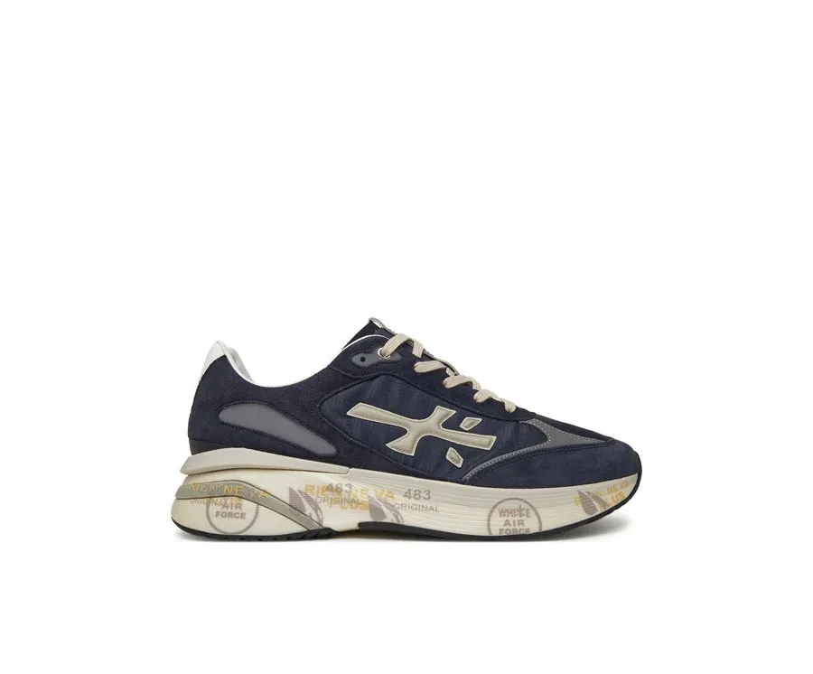 obrazek 1 Premiata Sneakersy MOERUN VAR 7306 Granatowy