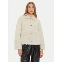 Zdjęcie Liu Jo Kożuch WF4369 E0957 Écru Regular Fit