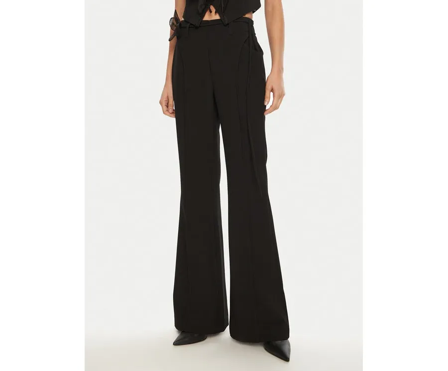 obrazek 1 ROTATE Spodnie materiałowe 113592 Czarny Regular Fit