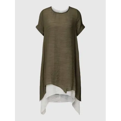 Zdjęcie Sukienka o długości do kolan z efektem dwóch warstw