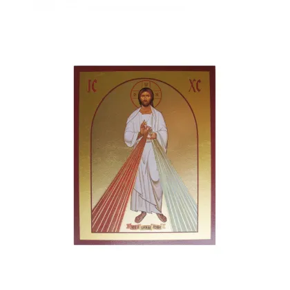 Zdjęcie Elegancka Ikona Złocona Jazu Ufam Tobie 20x25 cm