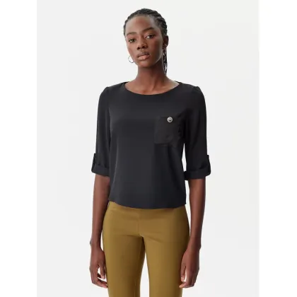 Zdjęcie Rinascimento Bluzka CFC0122605003 Czarny Regular Fit