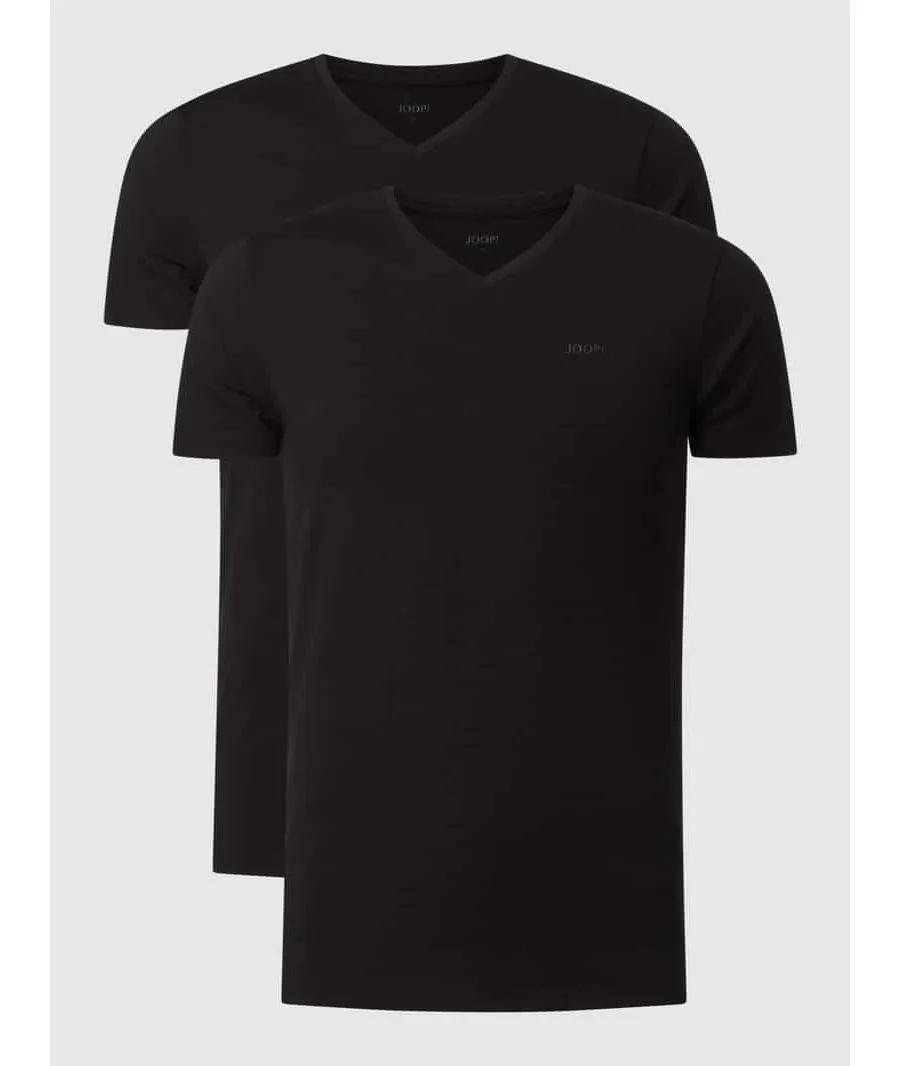 obrazek 1 T-shirt ze streczem w zestawie 2 szt.