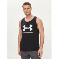 Zdjęcie Under Armour Tank top Ua Sportstyle Logo Tank 1382883-001 Czarny Loose Fit