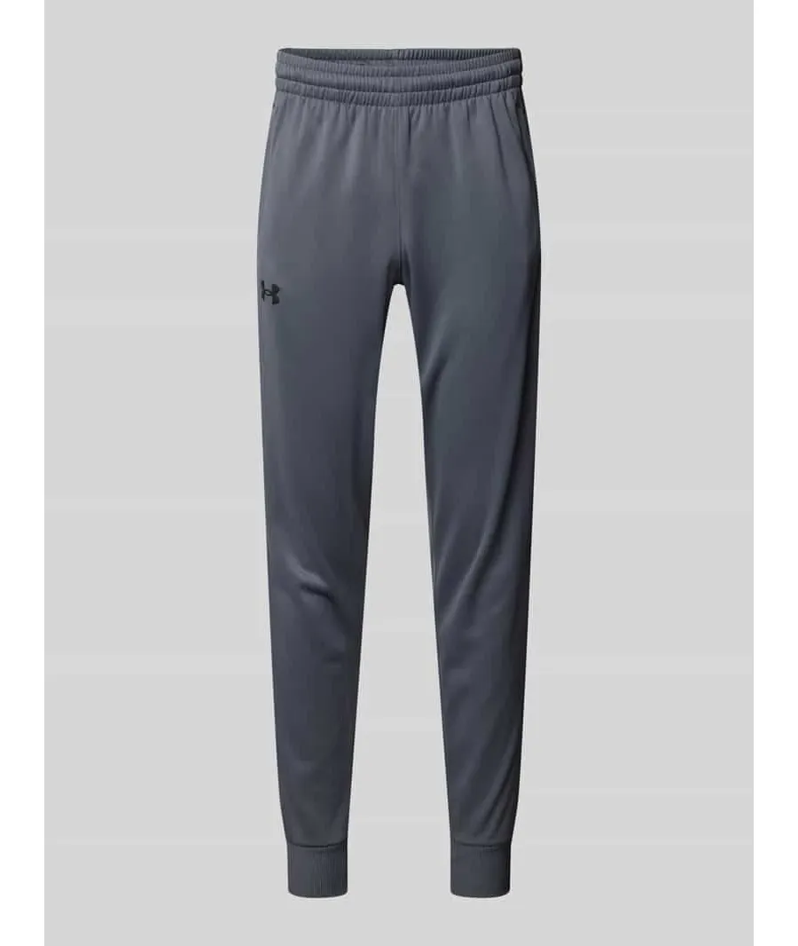 obrazek 1 Spodnie dresowe o kroju slim fit z nadrukiem z logo