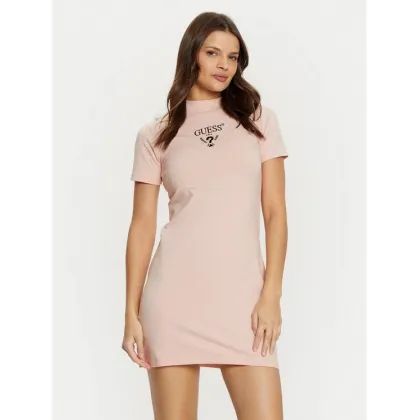 Zdjęcie Guess Sukienka codzienna V4YK02 KCDH1 Różowy Regular Fit