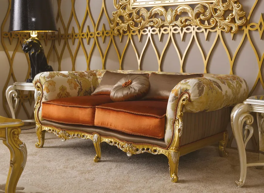 obrazek 2 Stylowa włoska dwuosobowa sofa do salonu - Morello Gianpaolo