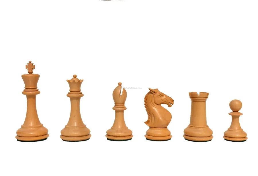 obrazek 3 Stylowe ręcznie rzeźbione figury do gry w szachy - The Chess Empire