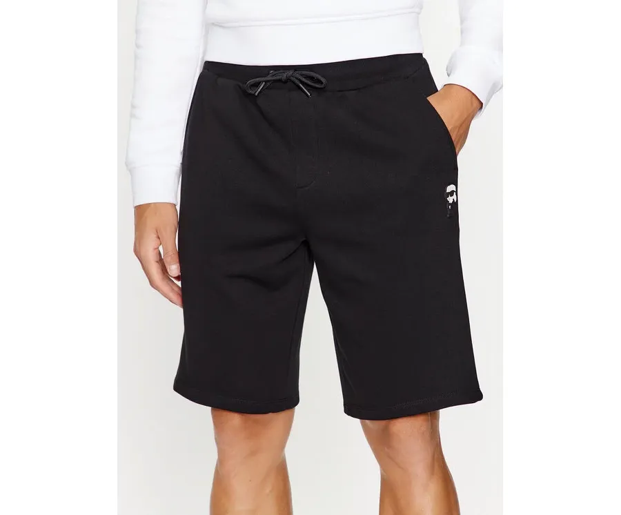 obrazek 1 KARL LAGERFELD Szorty sportowe 705897 500900 Czarny Regular Fit