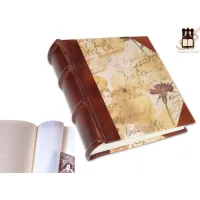 Picture Leather photo album from Italy