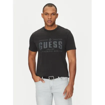 Zdjęcie Guess T-Shirt M5GI27 KBW41 Czarny Regular Fit