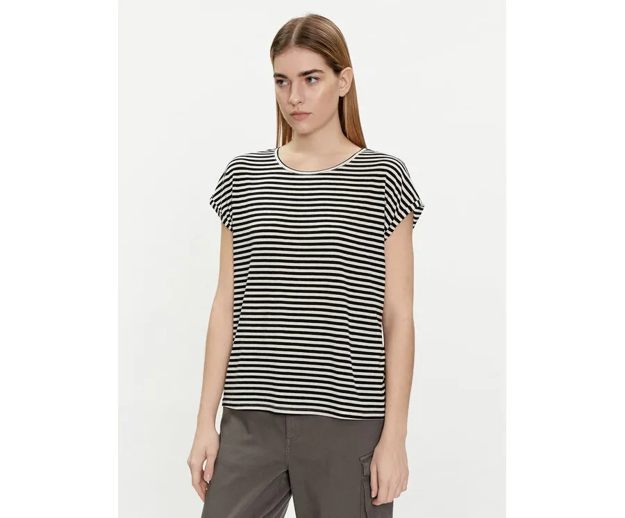 obrazek 1 Vero Moda T-Shirt Ava 10284469 Czarny Regular Fit