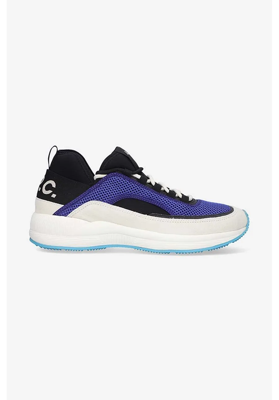 obrazek 1 A.P.C. sneakersy Run Around PXBSO.M56084 kolor granatowy