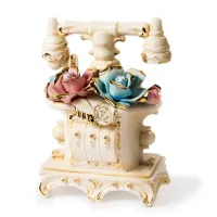 Picture A unique decorative ceramic telephone