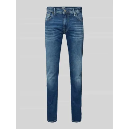 Zdjęcie Jeansy o kroju slim fit z 5 kieszeniami model ‘STANLEY’