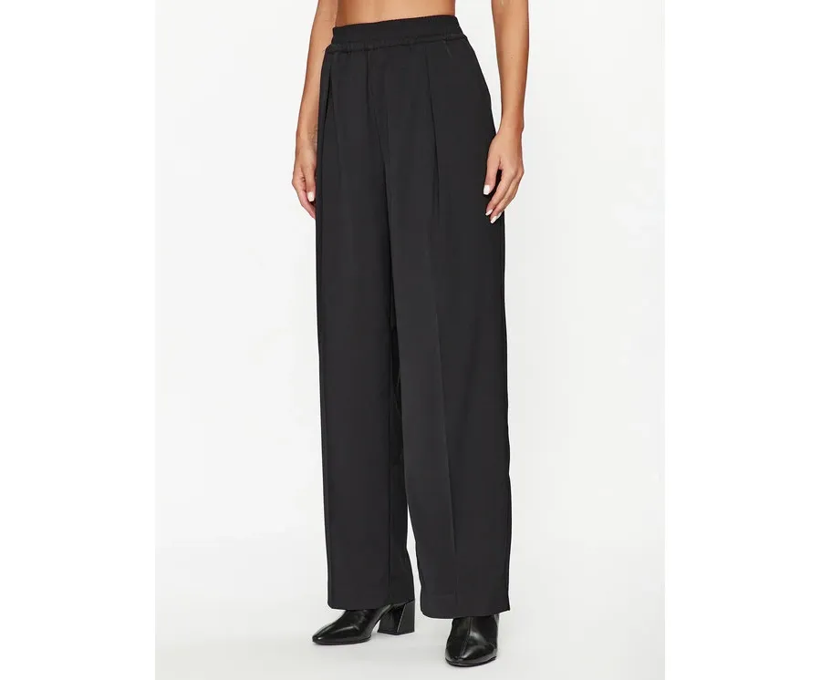 obrazek 1 Samsøe Samsøe Spodnie materiałowe Julia F23100048 CLR000021 Czarny Relaxed Fit