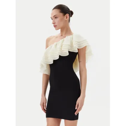 Zdjęcie Eleh Sukienka koktajlowa ESS250260 Czarny Regular Fit