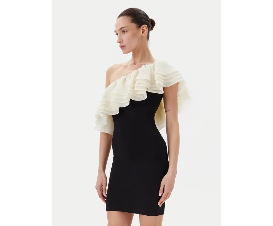 obrazek 1 Eleh Sukienka koktajlowa ESS250260 Czarny Regular Fit