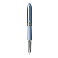 Picture Platinum Plaisir Frosty Blue fountain pen from a Japanese manufacturer