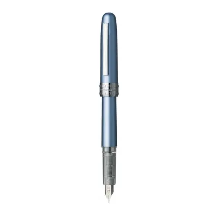 Picture Platinum Plaisir Frosty Blue fountain pen from a Japanese manufacturer