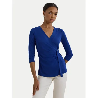 Zdjęcie LAUREN RALPH LAUREN Bluzka 200889081020 Niebieski Slim Fit